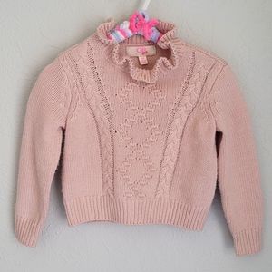 Toddler GB Girls Sweater, sz 2T, Blush Pink